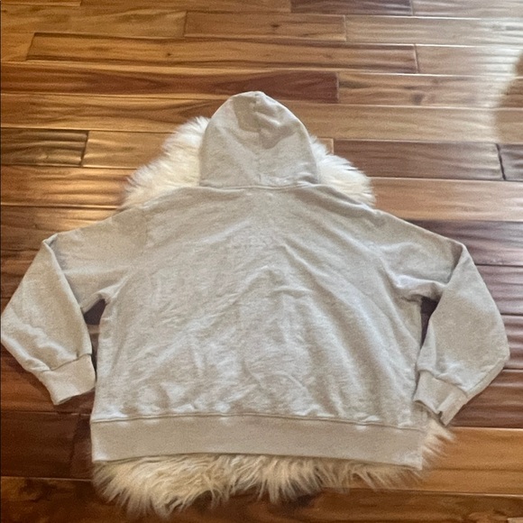 Grey Parke Varsity Hoodie Sz L/XL - Picture 7 of 12